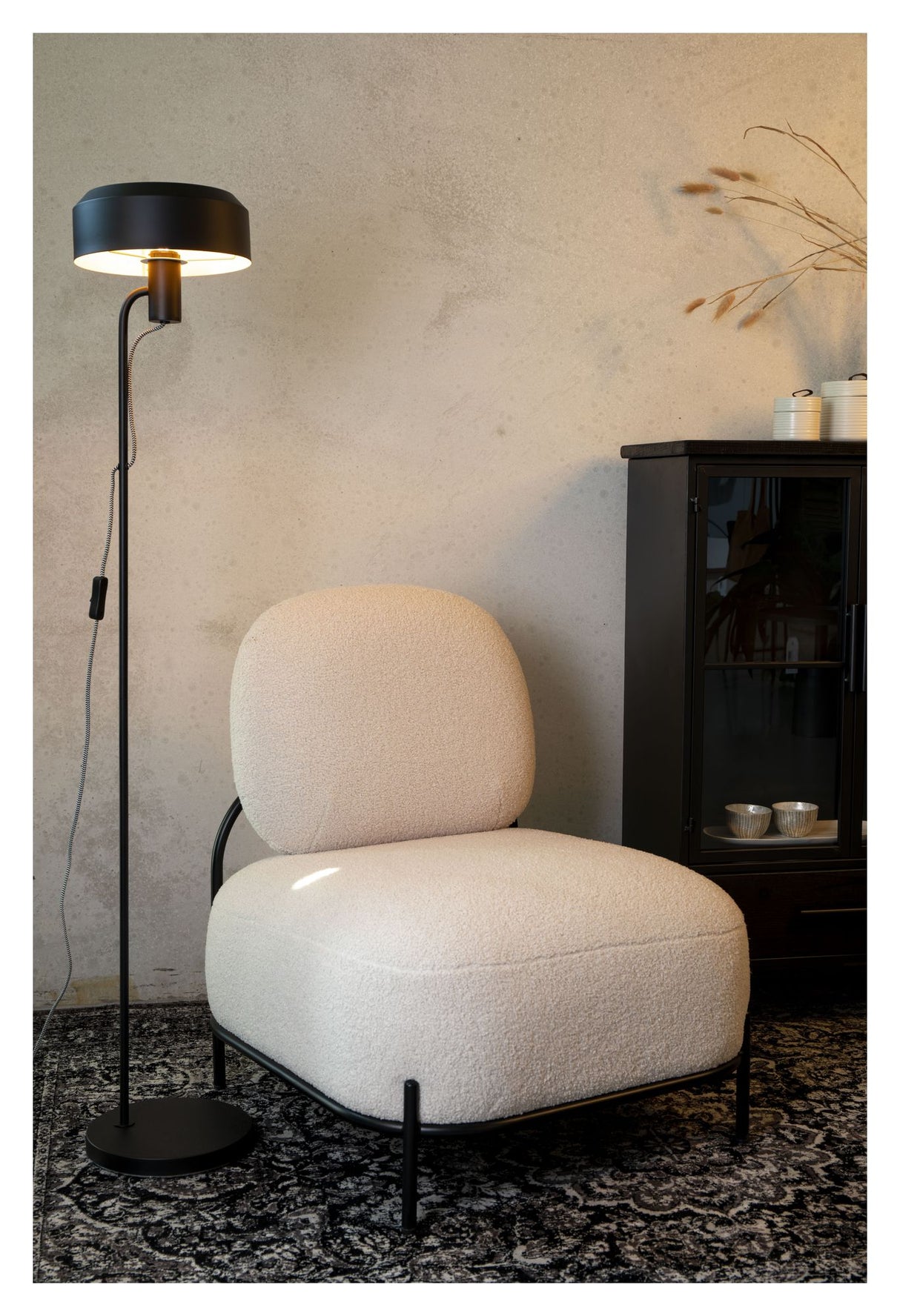 Milano Loungestol, Teddy Ivory - Unoliving.com