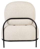 Milano Loungestol, Teddy Ivory - Unoliving.com