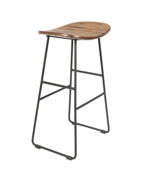 Zanzibar barstol - Natur, SH: 62cm - Unoliving.com