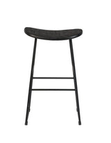 Zanzibar barstol - Sort, SH: 62cm - Unoliving.com