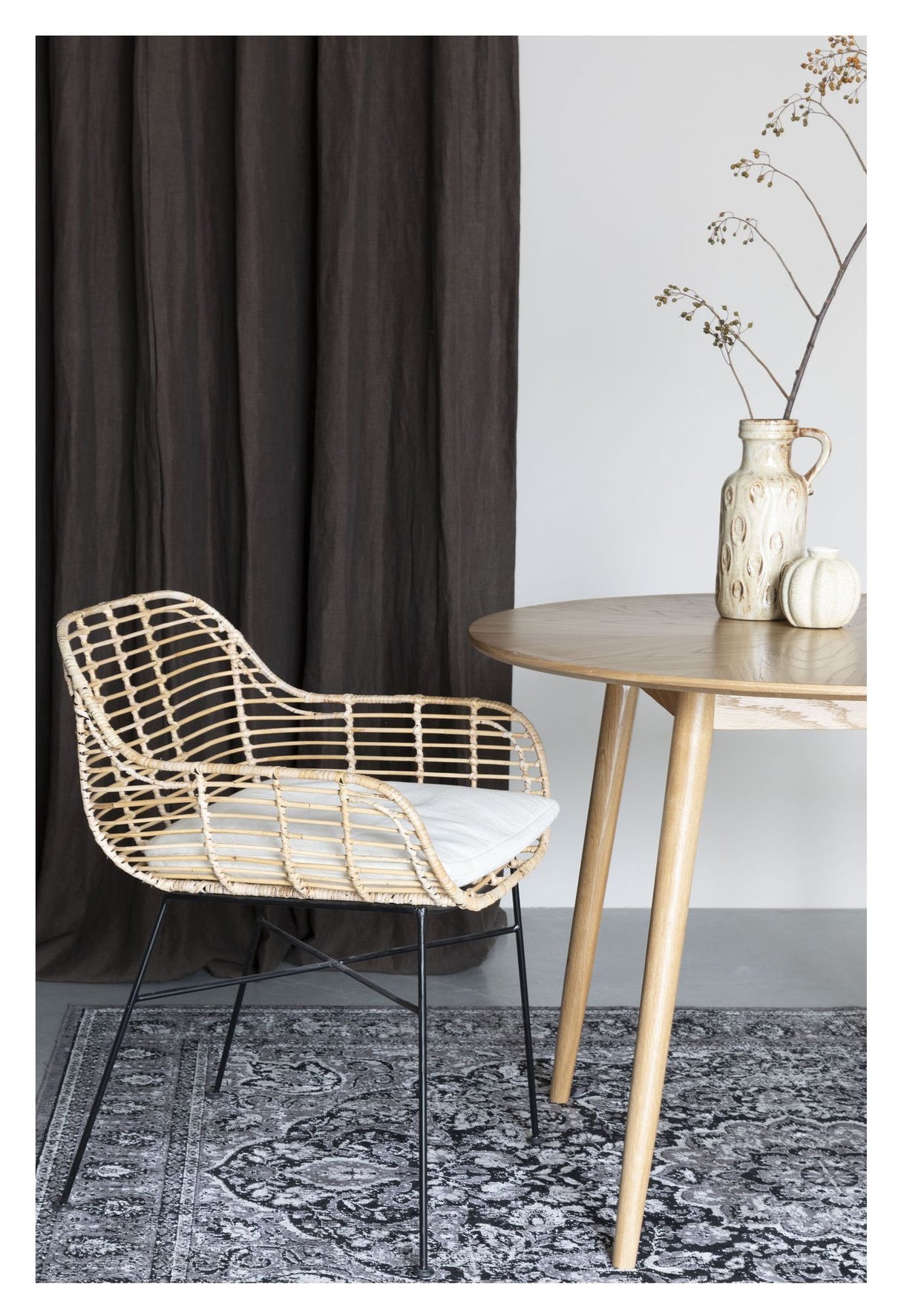 Tiger Spisebordsstol, Rattan - Unoliving.com