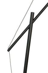 homii Tokio Gulvlampe, Sort, H210 - Unoliving.com