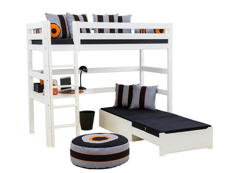 Hoppekids 5-delt madras 80x200 - Sort - Unoliving.com