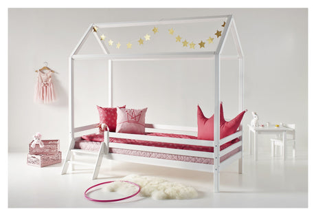 Hoppekids ECO Dream Husseng med trappe 90x200 - Hvid - Unoliving.com