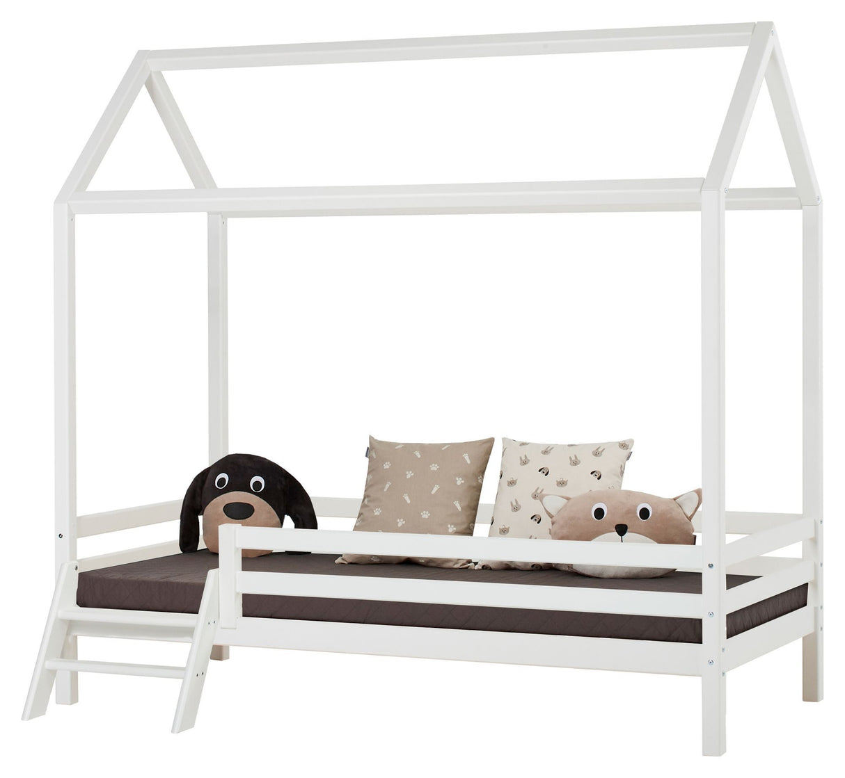 Hoppekids ECO Dream Husseng med trappe 90x200 - Hvid - Unoliving.com