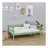 Hoppekids ECO Comfort Juniorseng 70x160 - Pale Green - Unoliving.com