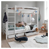 Hoppekids ECO Luxury Køjeseng sengehest 90x200 - Hvid - Unoliving.com