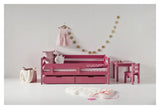 ECO Comfort Junior Seng 70x160, Baroque Rose - Unoliving.com