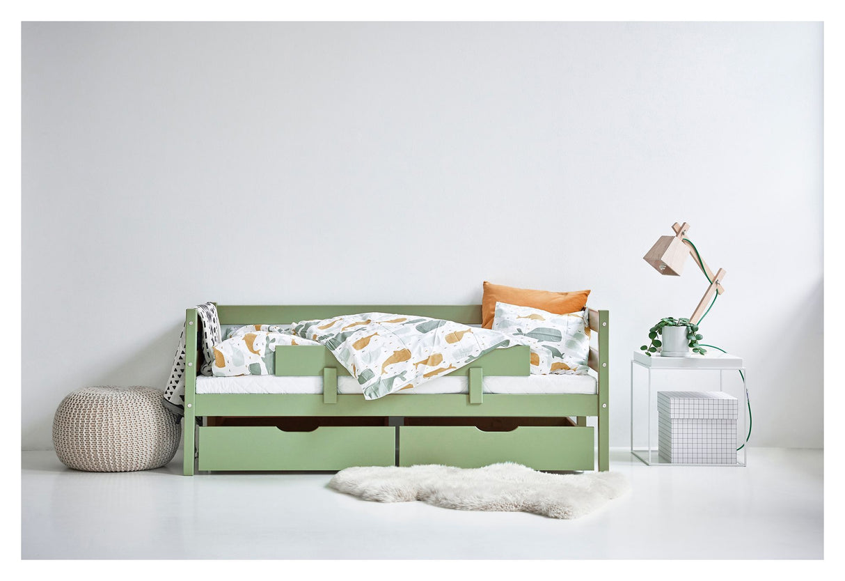 ECO Comfort Junior Seng 70x160, Pale Green - Unoliving.com