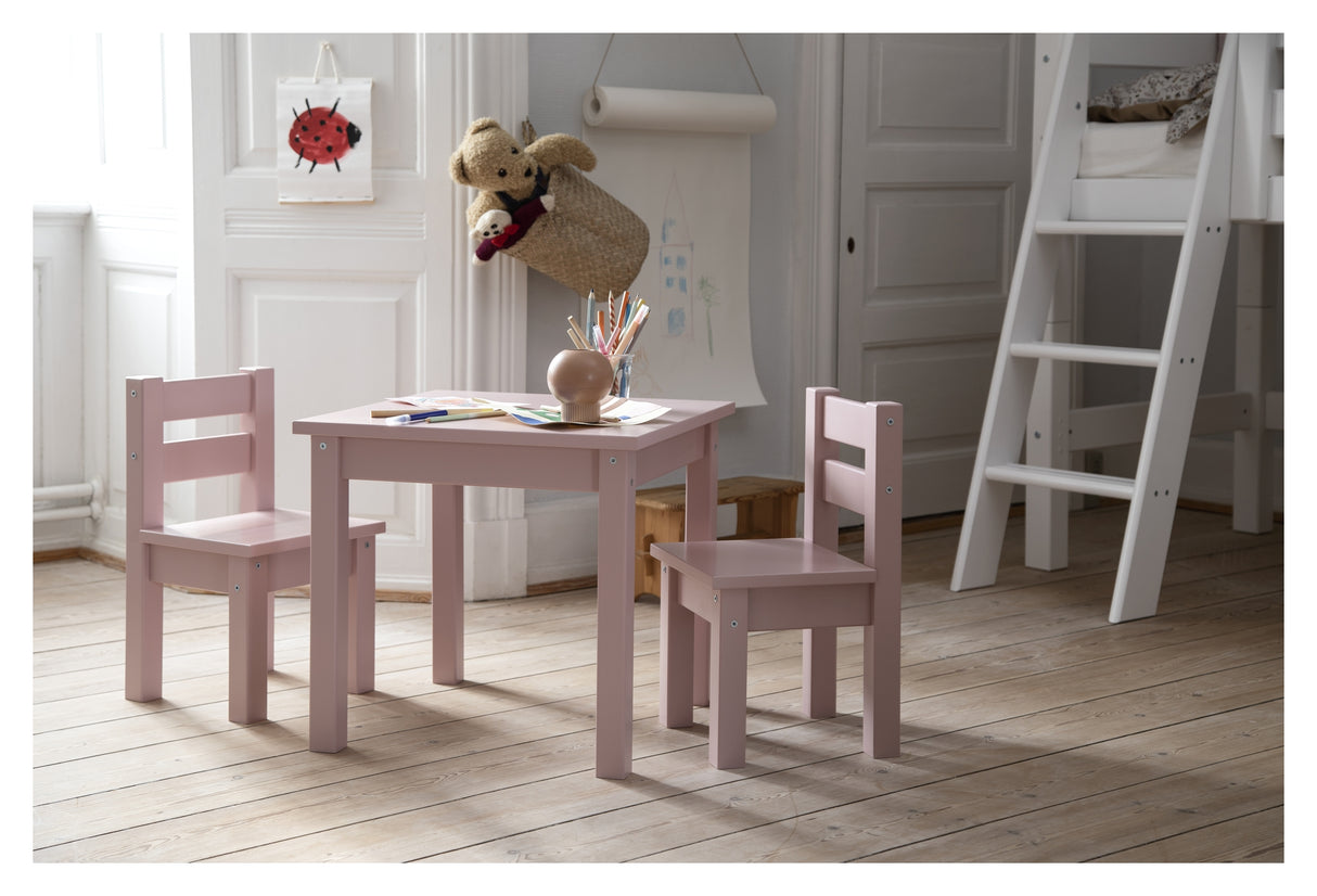 Hoppekids MADS Børnestol, Pale Mauve - Unoliving.com