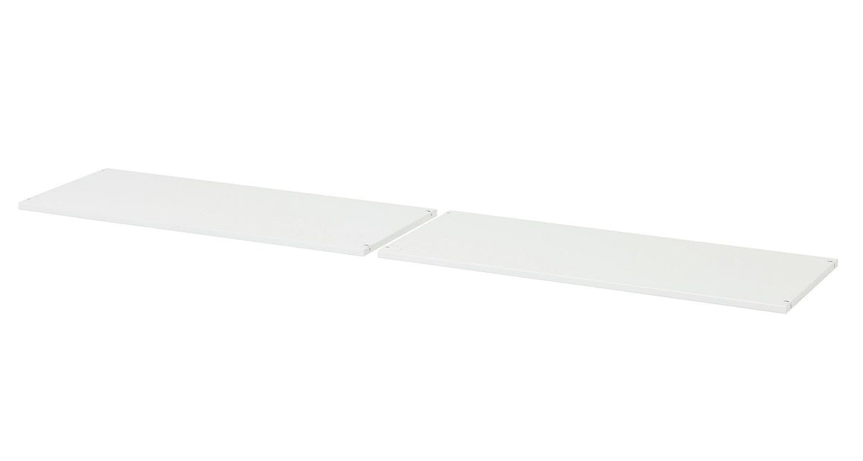 Storey 2 stk. Hylder 100 cm, Hvid - Unoliving.com