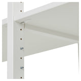 Storey Reol, 2 sektioner m. 8 hylder og seng - 160x70 cm - Unoliving.com