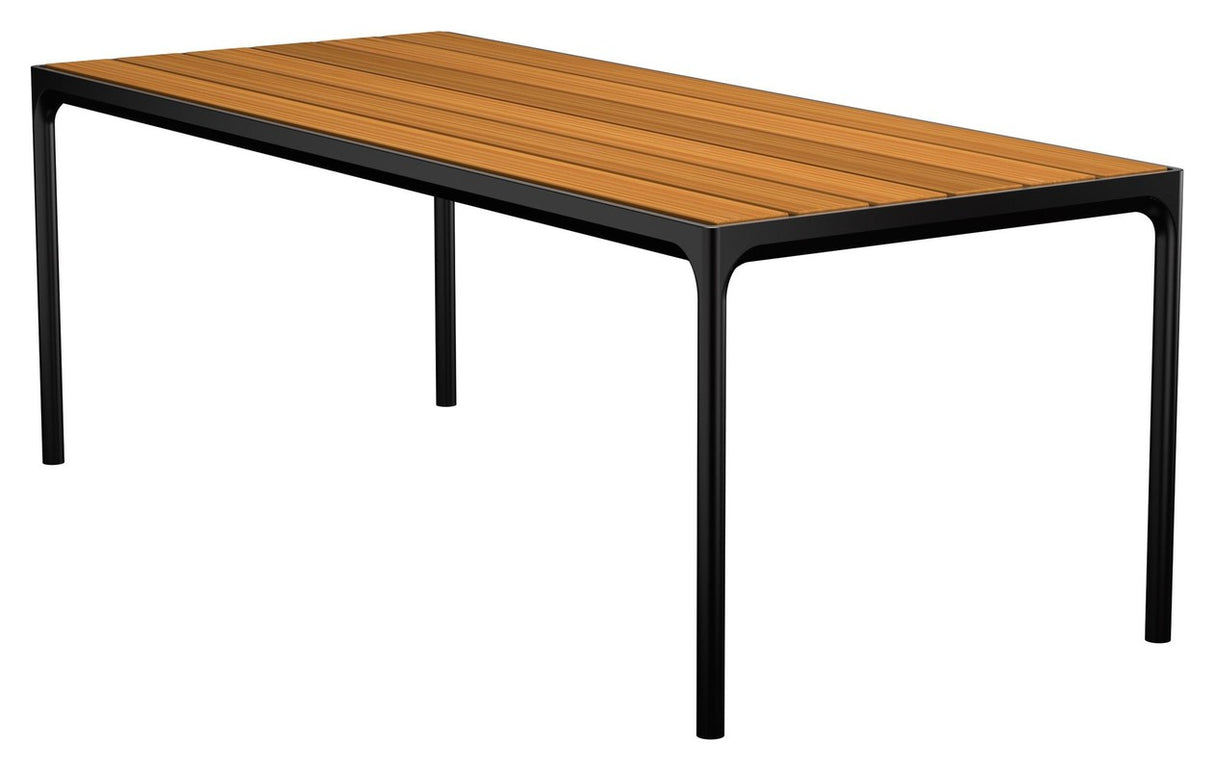 HOUE, FOUR Havebord 210x90, Bambus top - Unoliving.com