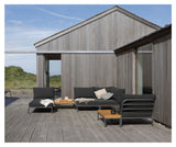 LEVEL Chaiselong, Charcoal Sunbrella - Unoliving.com