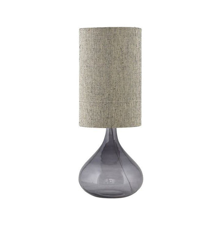 House Doctor MED Bordlampe i grå glas - Unoliving.com