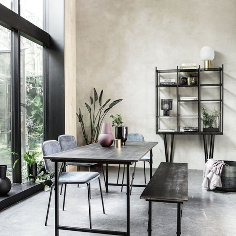 House Doctor Party Bænk L160 Sort - Unoliving.com