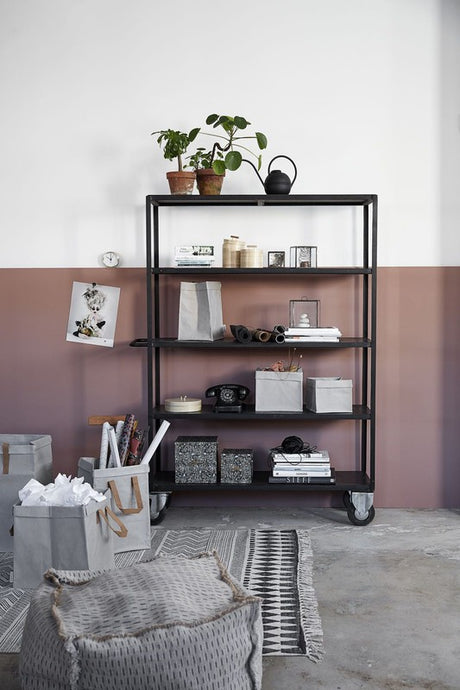 House Doctor Rolling Bookcase - Unoliving.com