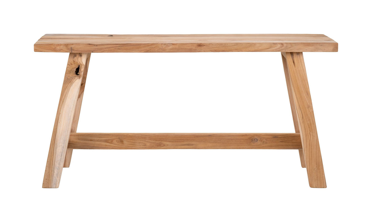 Barcelona Teak Bænk, 90 cm - Unoliving.com