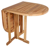 Huekva Altan/Havebord, 120x60x75, Teak - Unoliving.com