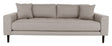 Lido 3-pers sofa, Stone - Unoliving.com