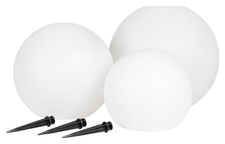 Lifton Lampe, Hvid, Genopladelig, Sæt af 3