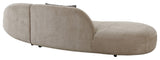 Venice Sofa m. puder, Chenille, Natur - Unoliving.com