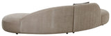 Venice Sofa m. puder, Chenille, Natur - Unoliving.com