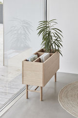 Hübsch Ground Planter m. 3 rum, Egefinér - Unoliving.com