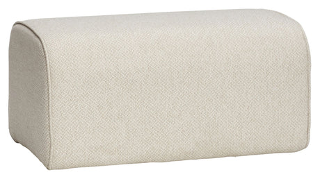 Hübsch Mellow Puf, Beige Stof - Unoliving.com