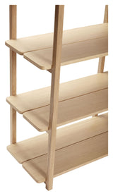 Mason Reol m. 5 hylder, Dobbel Large, Natur - Unoliving.com