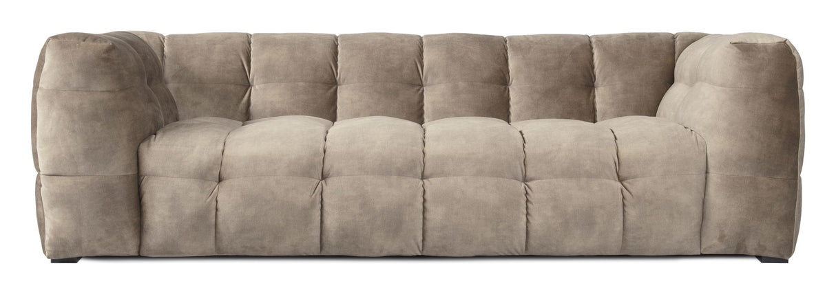 Hudson Sofa - beige m. sorte ben - Unoliving.com