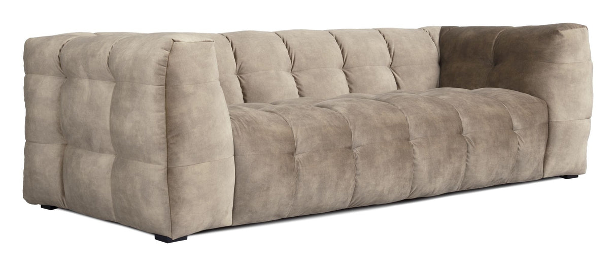 Hudson Sofa - beige m. sorte ben - Unoliving.com