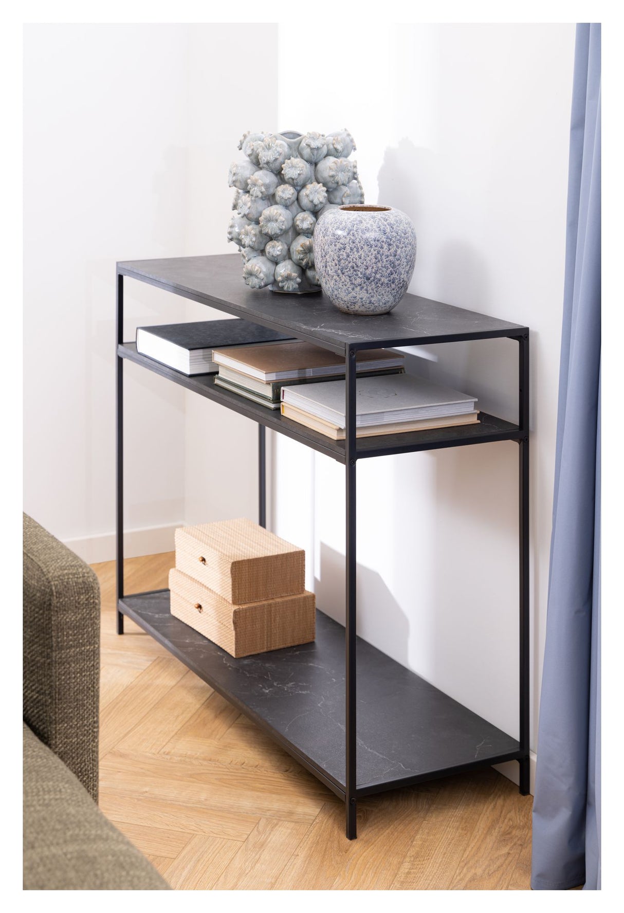 Infinity Konsolbord 100x35x79, Sort - Unoliving.com