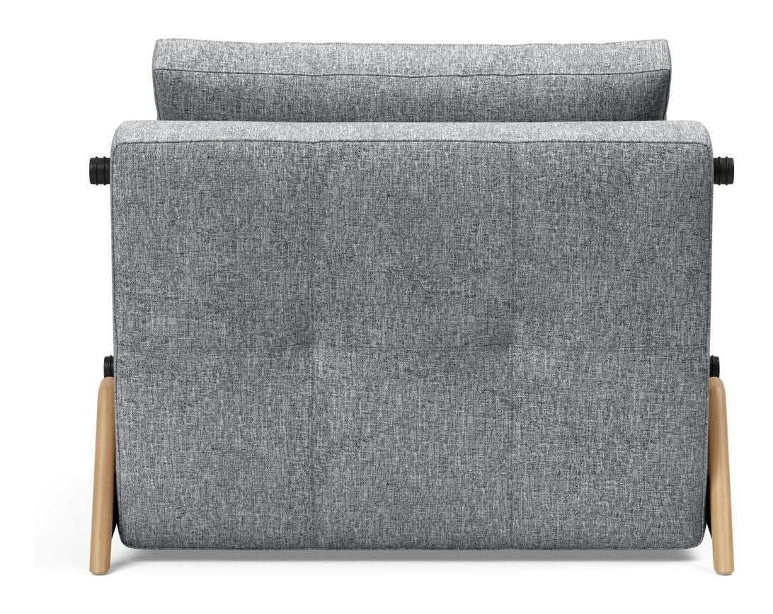 Cubed 90 Loungestol m. Egeben, Twist/Granite - Unoliving.com