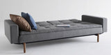 Dublexo Stem Sovesofa m. armlæn, Twist/Charcoal - Unoliving.com