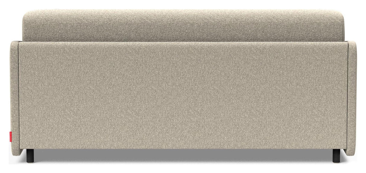 Eivor 140 Sovesofa, Springmadras, Bouclé/Beige - Unoliving.com