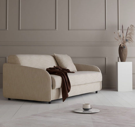 Eivor 160 Sovesofa m. Springmadras, Beige - Unoliving.com