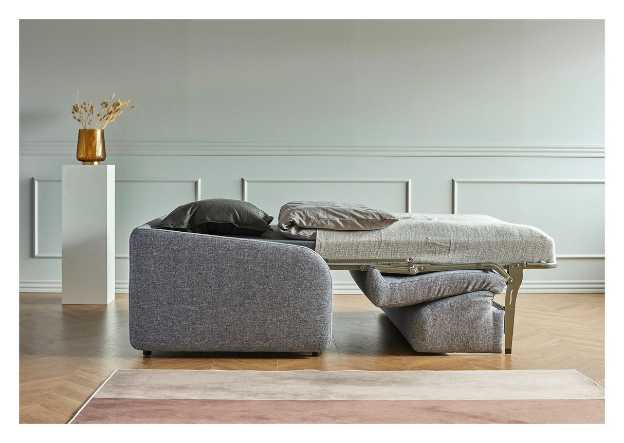 Eivor 160 Sovesofa m. Springmadras, Twist/Granite - Unoliving.com