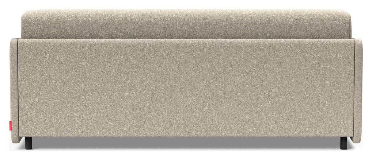 Eivor 160 Sovesofa, Springmadras, Bouclé/Beige - Unoliving.com