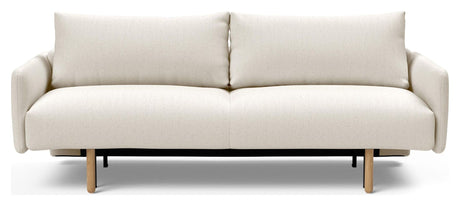 Frode Stem Sovesofa m. armelæn, Off White Bouclé - Unoliving.com