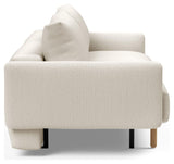 Frode Stem Sovesofa m. armelæn, Off White Bouclé - Unoliving.com