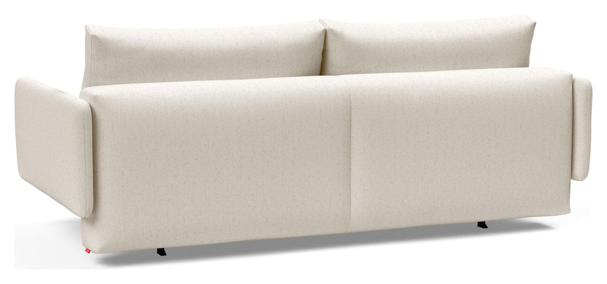 Frode Stem Sovesofa m. armelæn, Off White Bouclé - Unoliving.com