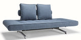 Ghia Chrom Sovesofa, Mixed Dance/Light Blue - Unoliving.com