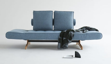 Ghia Wood Daybed Mixed Dance/Light Blue - Unoliving.com