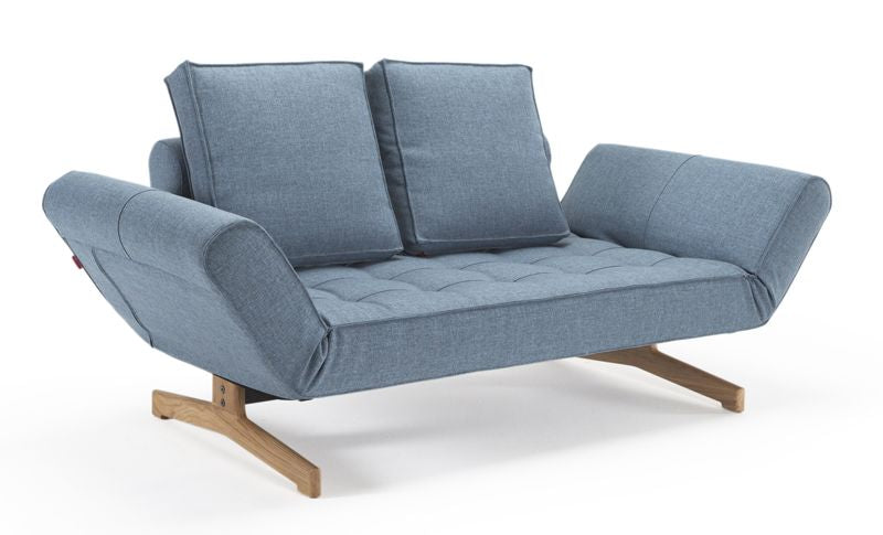 Ghia Wood Daybed Mixed Dance/Light Blue - Unoliving.com