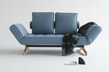 Ghia Wood Daybed Mixed Dance/Light Blue - Unoliving.com