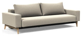 Idun Sovesofa, Bouclé/Beige - Unoliving.com