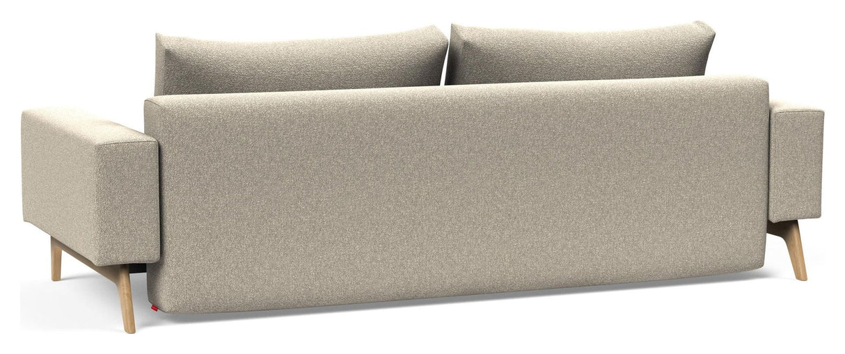 Idun Sovesofa, Bouclé/Beige - Unoliving.com