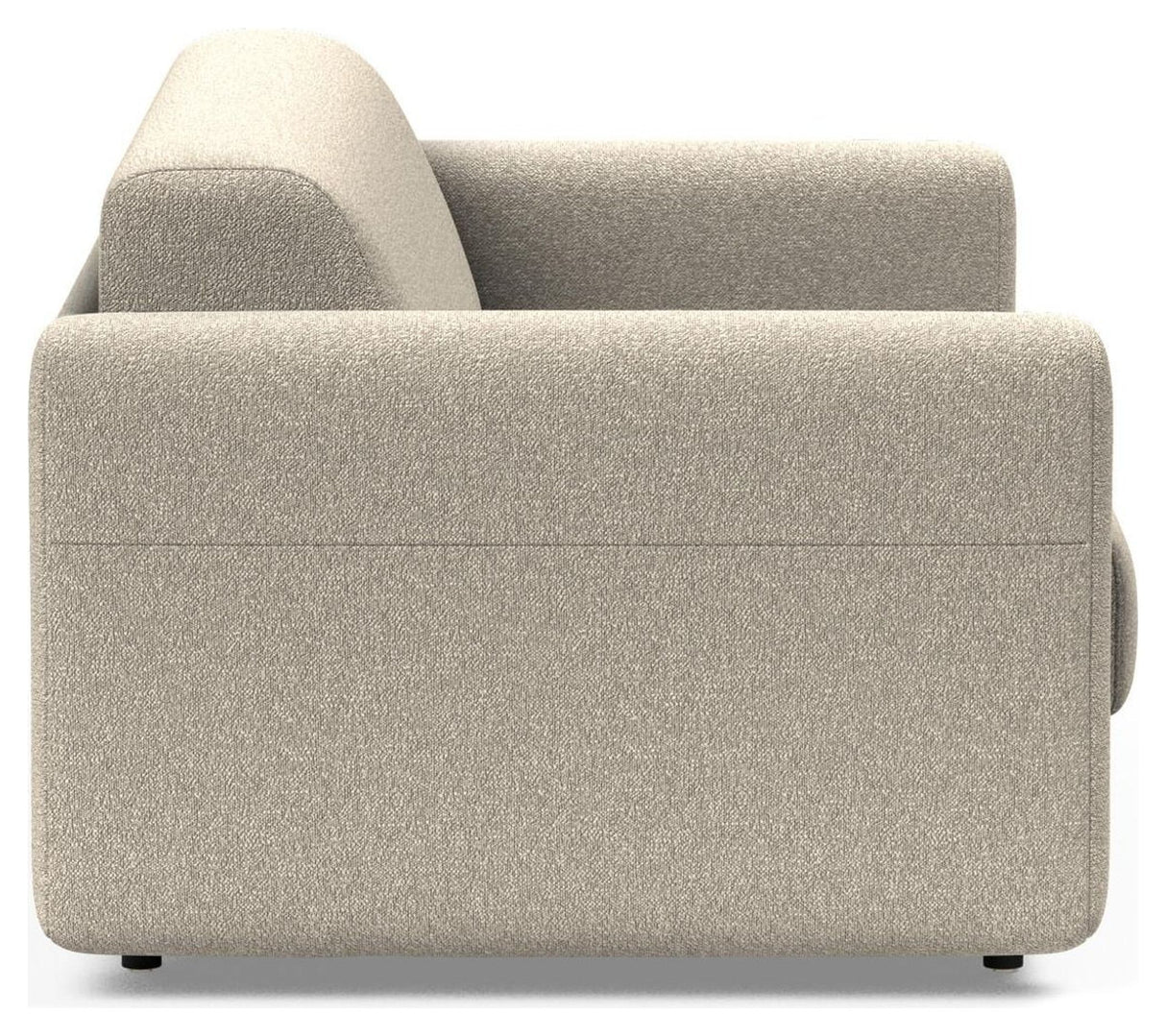 Killian 140 Sovesofa, Springmadras, Bouclé/Beige - Unoliving.com