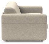 Killian 160 Sovesofa, Springmadrs, Bouclé/Beige - Unoliving.com